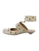 Chloé Leather Studded Accents Mules