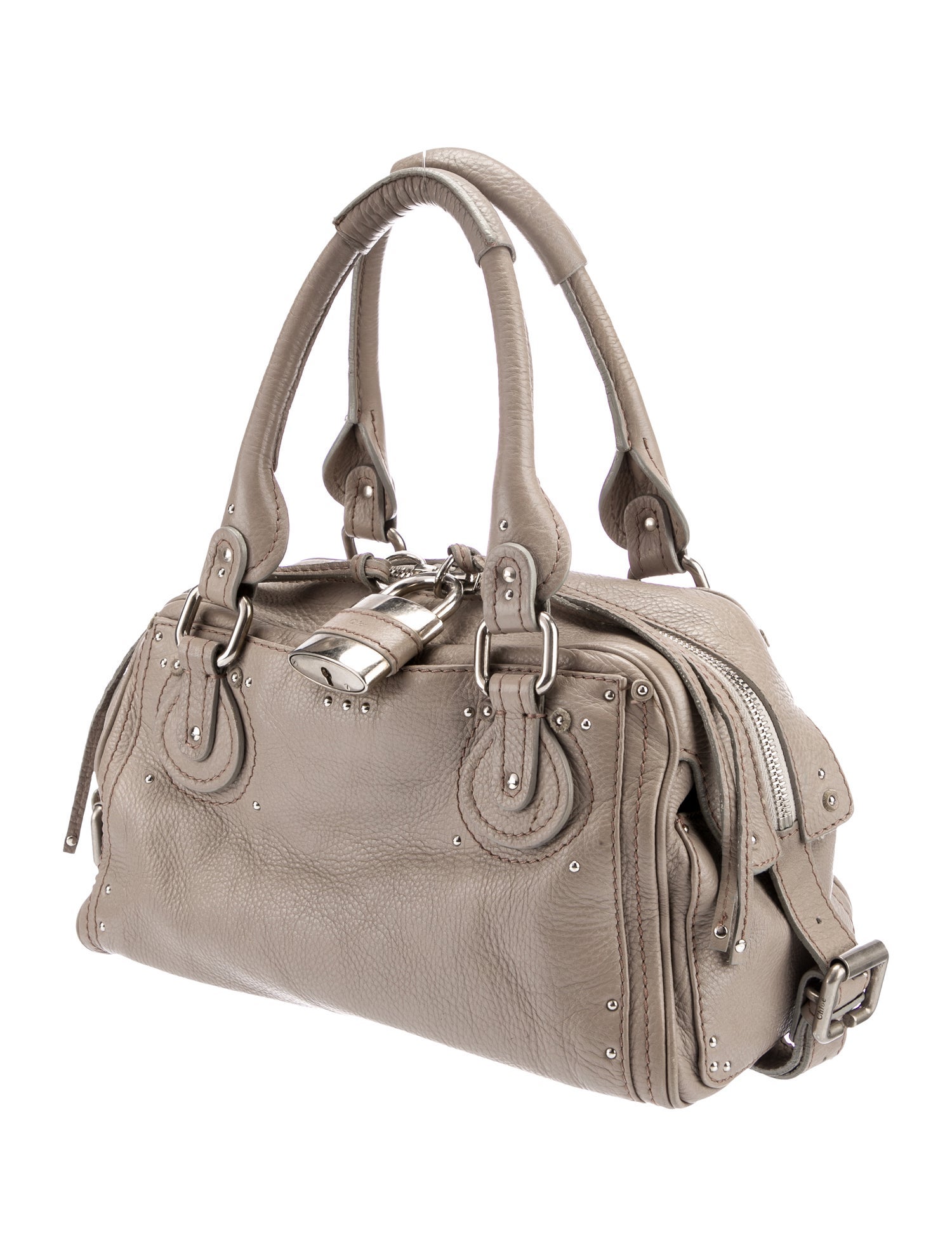 Chloé Leather Top Handle Bag