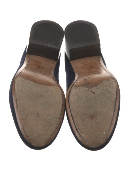 Chloé Suede Scalloped Accent Pumps