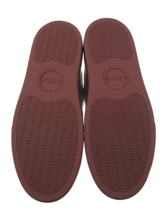 Chloé Leather Printed Sneakers