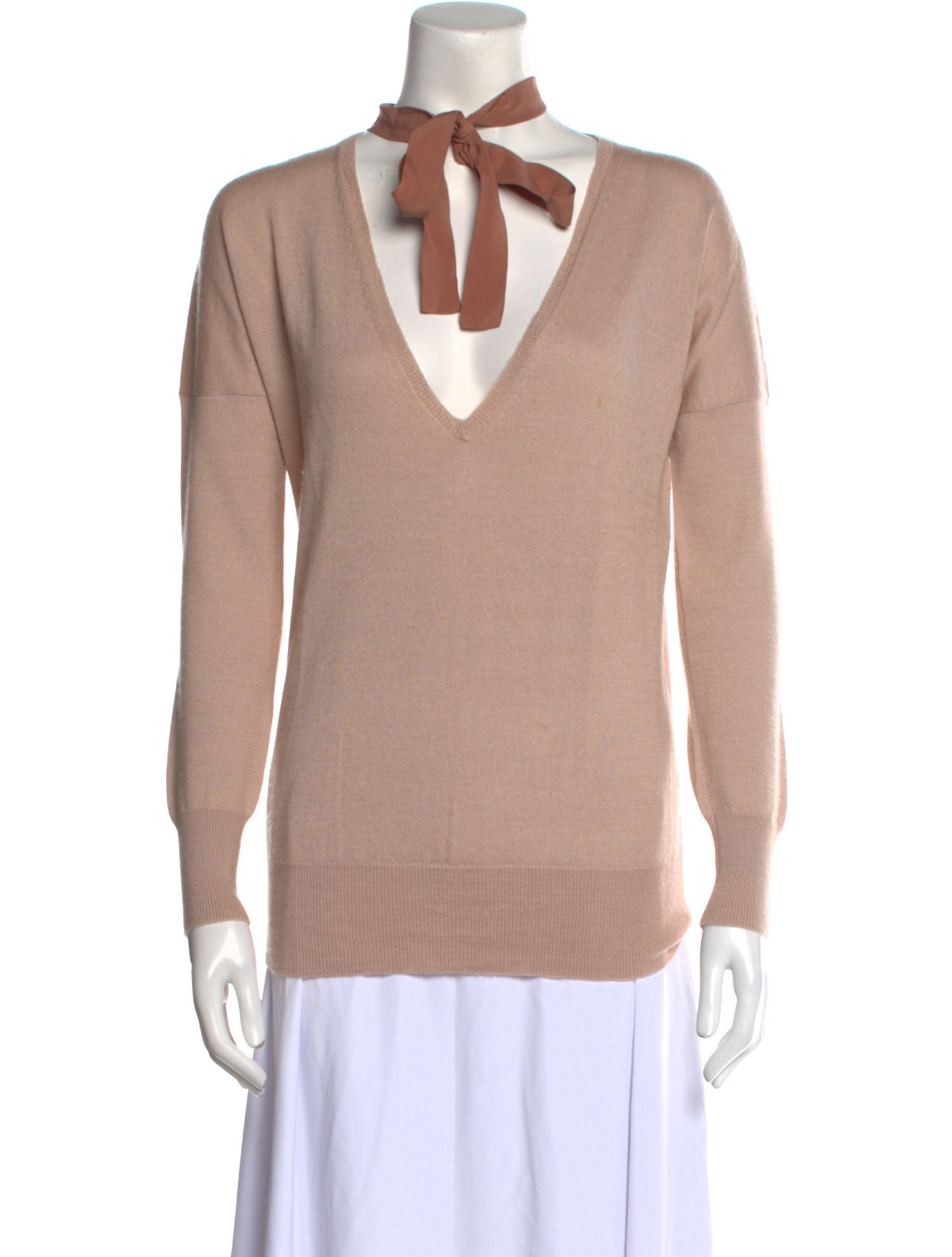 Chloé Cashmere V-Neck Sweater