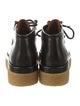 Chloé Leather Lace-Up Boots