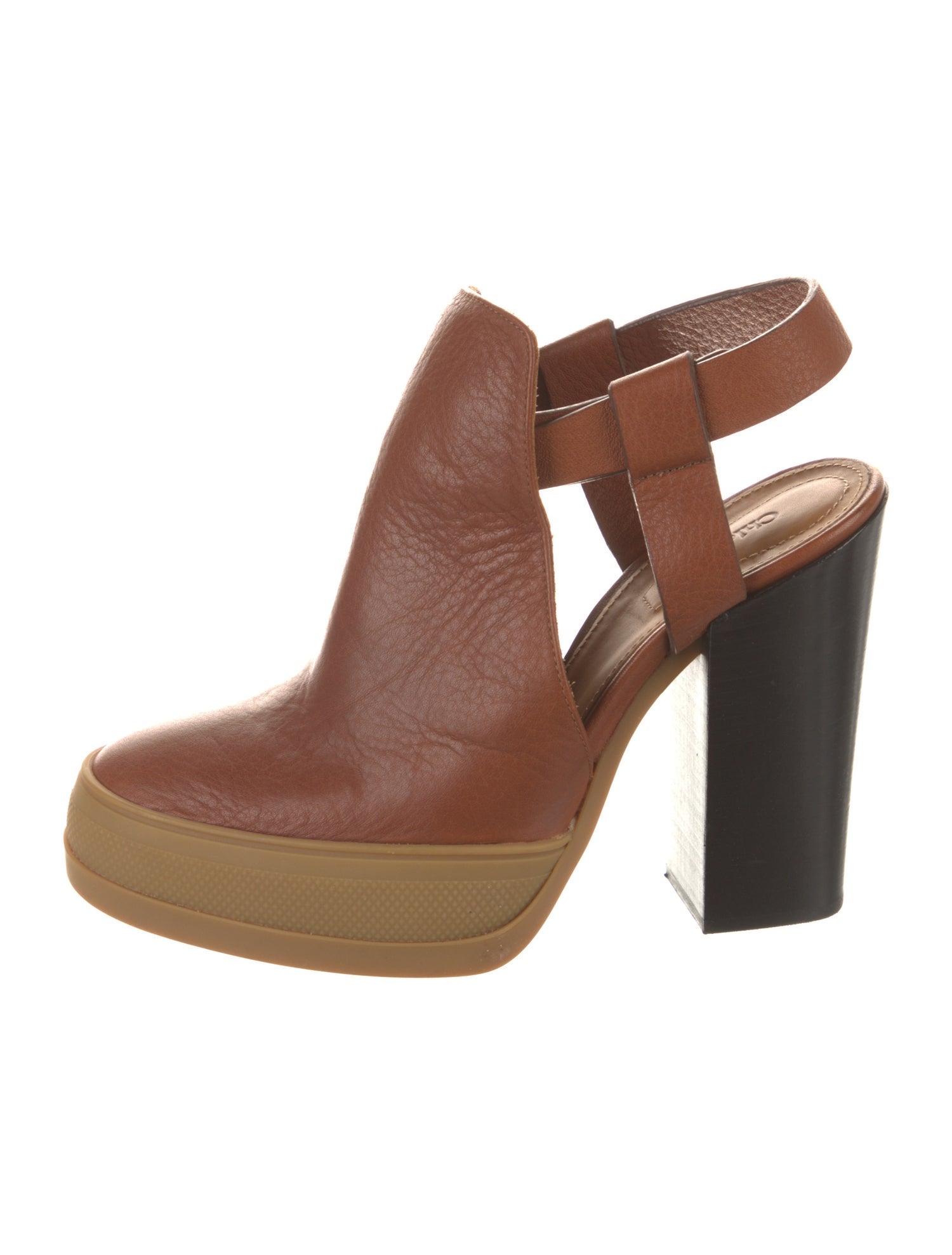 Chloé Leather Slingback Pumps