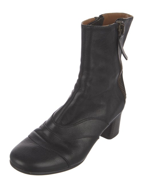 Chloé Leather Combat Boots