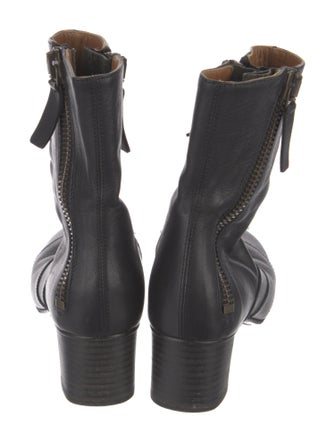 Chloé Leather Combat Boots