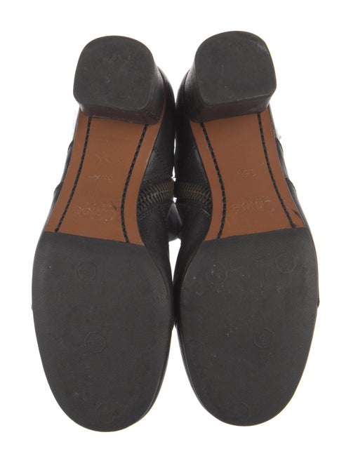 Chloé Leather Combat Boots
