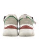 Chloé Canvas Leather Trim Embellishment Sneakers