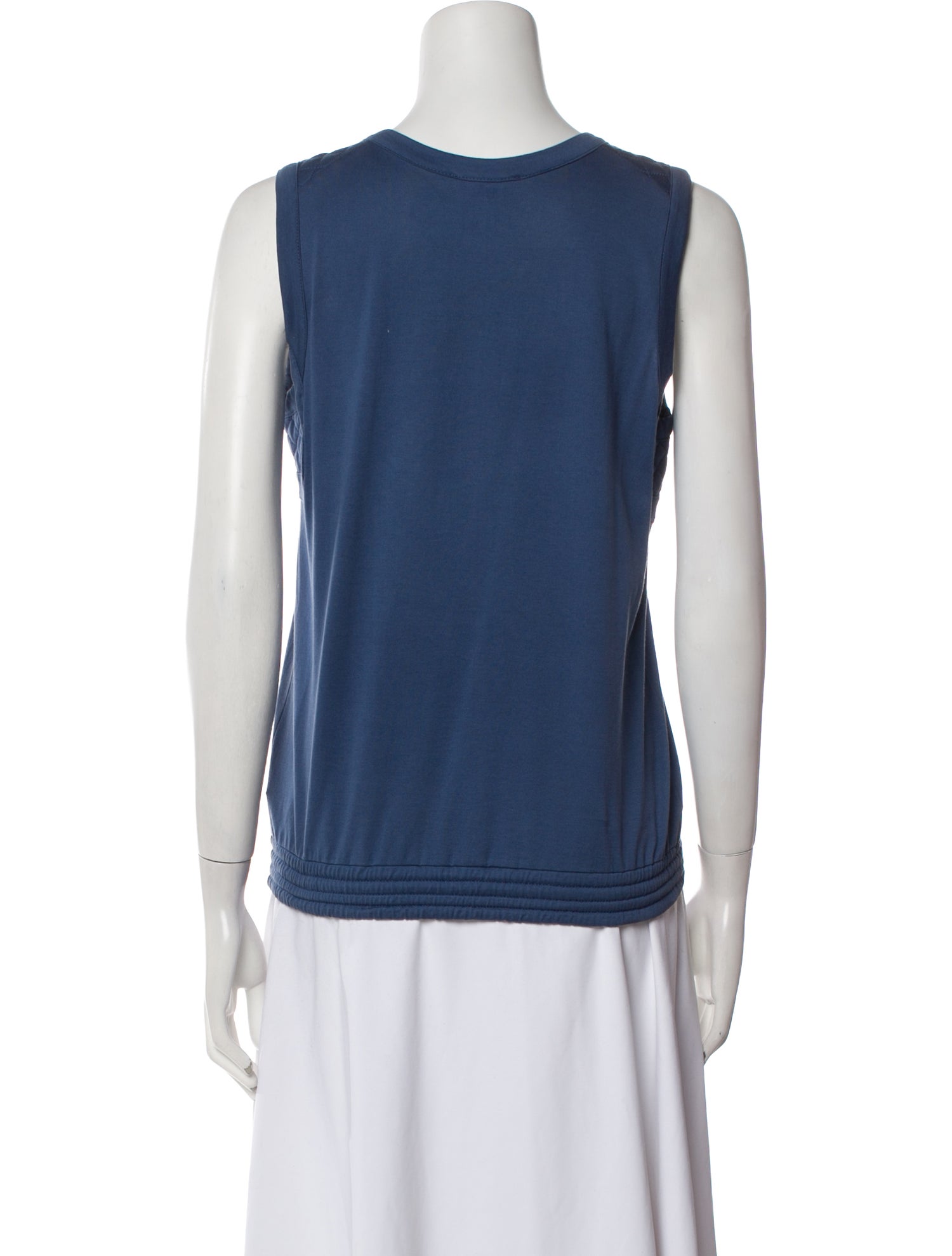 Chloé Silk Scoop Neck Top