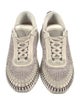 Chloé Mesh Tweed Pattern Sneakers