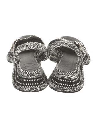 Chloé Canvas Printed Sandals