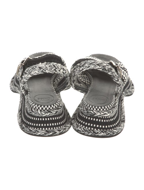 Chloé Canvas Printed Sandals