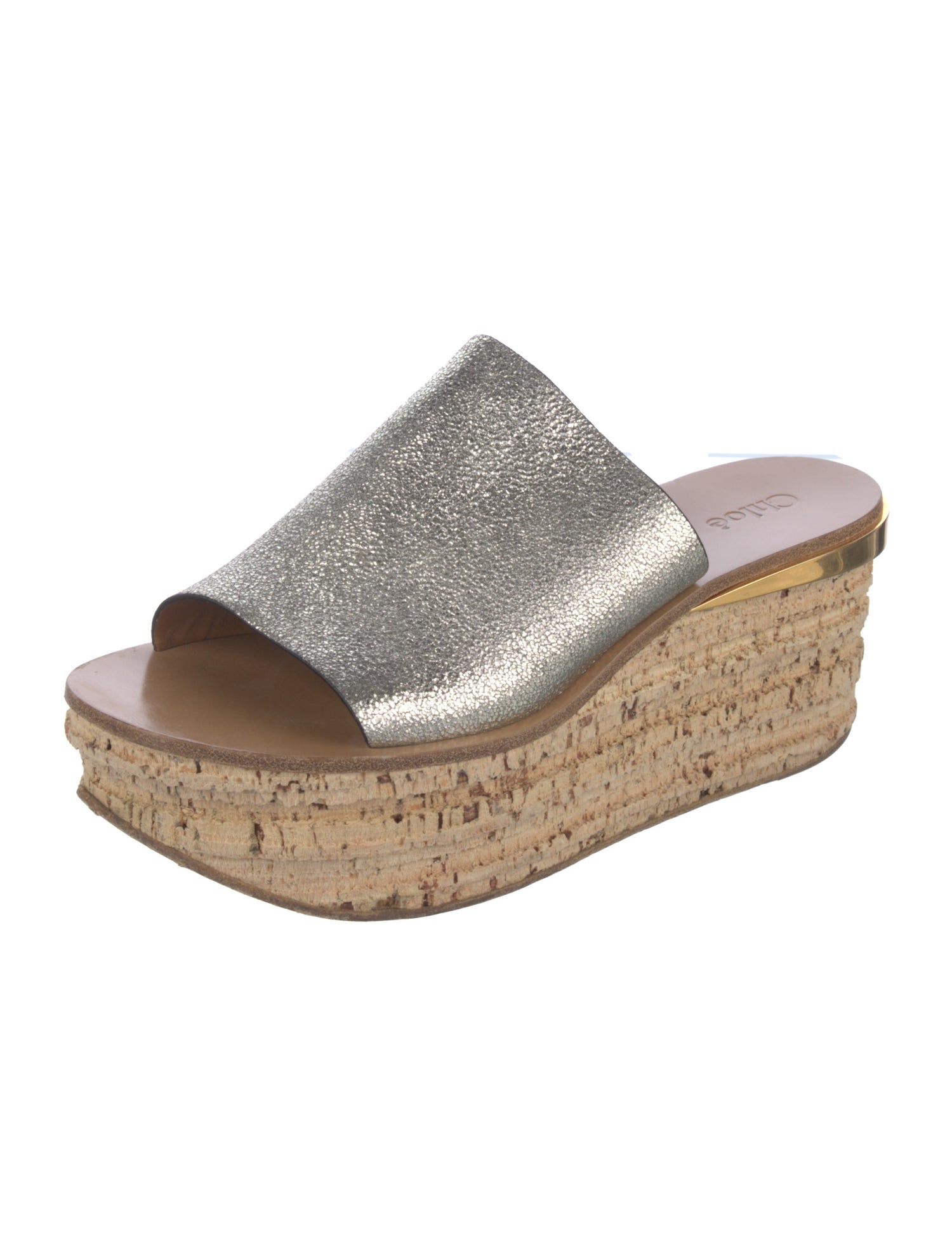 Chloé Leather Slides