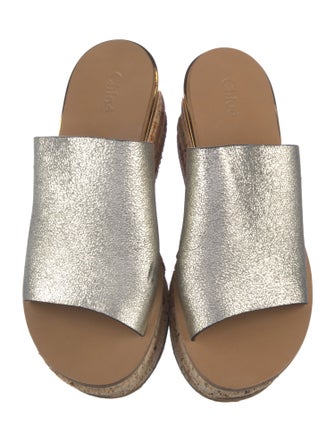 Chloé Leather Slides