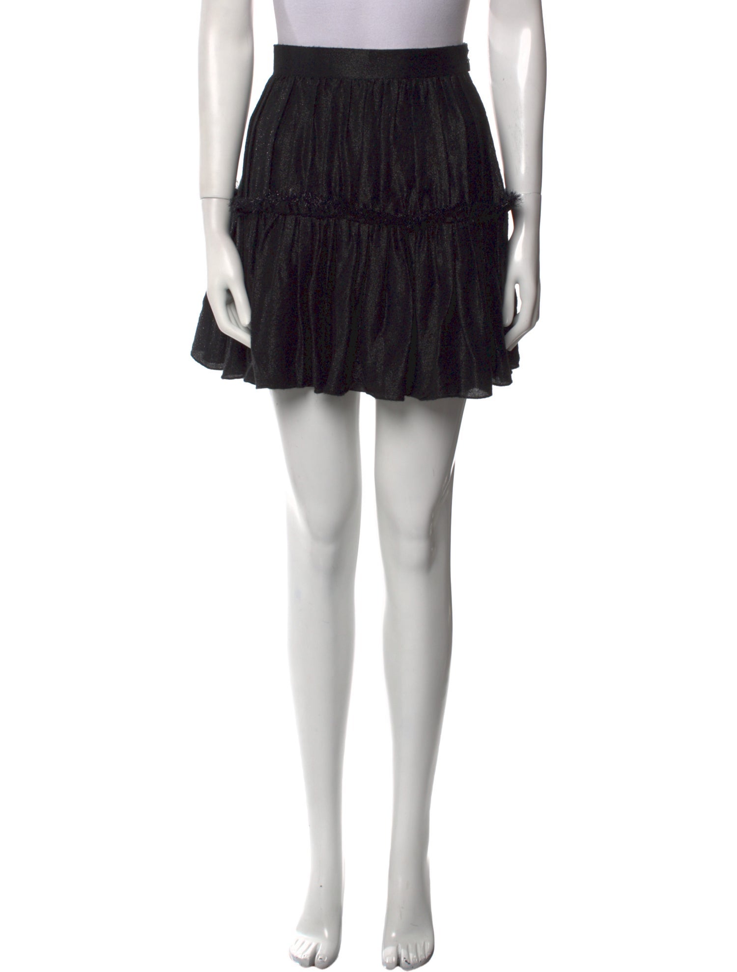 Chloé Glitter Accents Mini Skirt