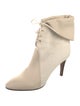 Chloé Canvas Lace-Up Boots