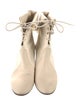 Chloé Canvas Lace-Up Boots