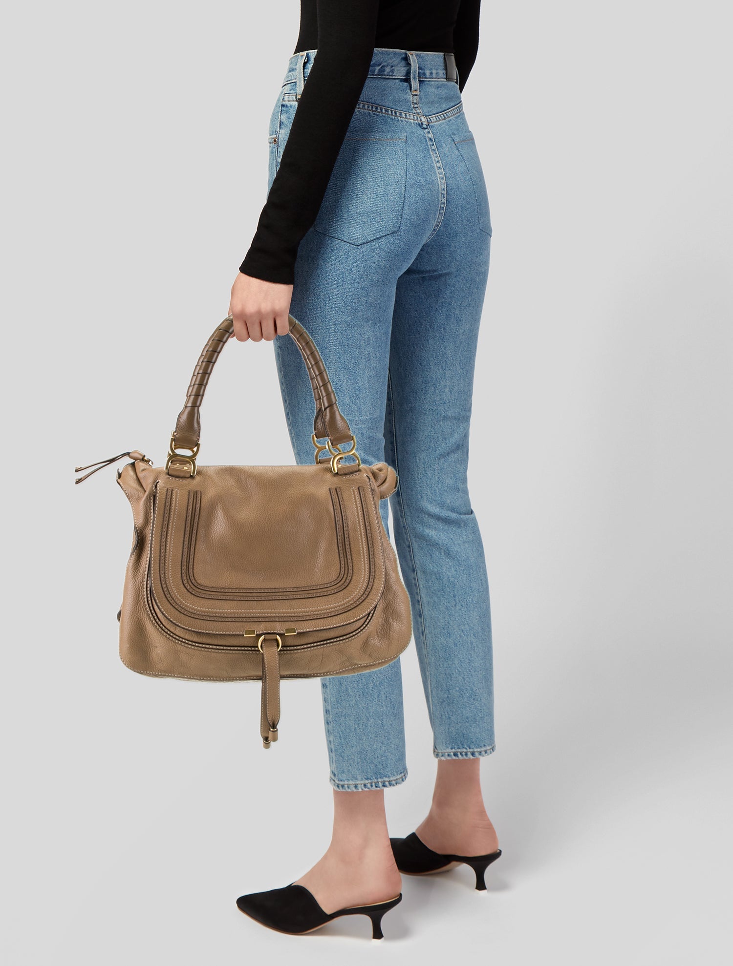 Chloé Leather Marcie