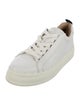 Chloé Leather Scalloped Accent Sneakers