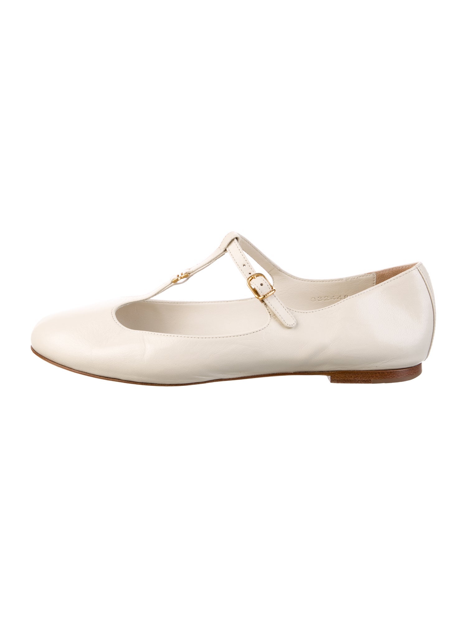 Chloé Leather Mary Jane Flats