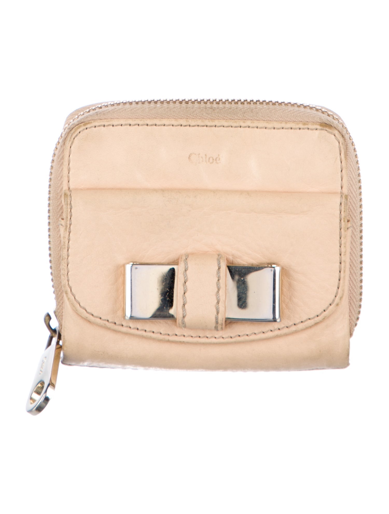 Chloé Leather Compact Wallet