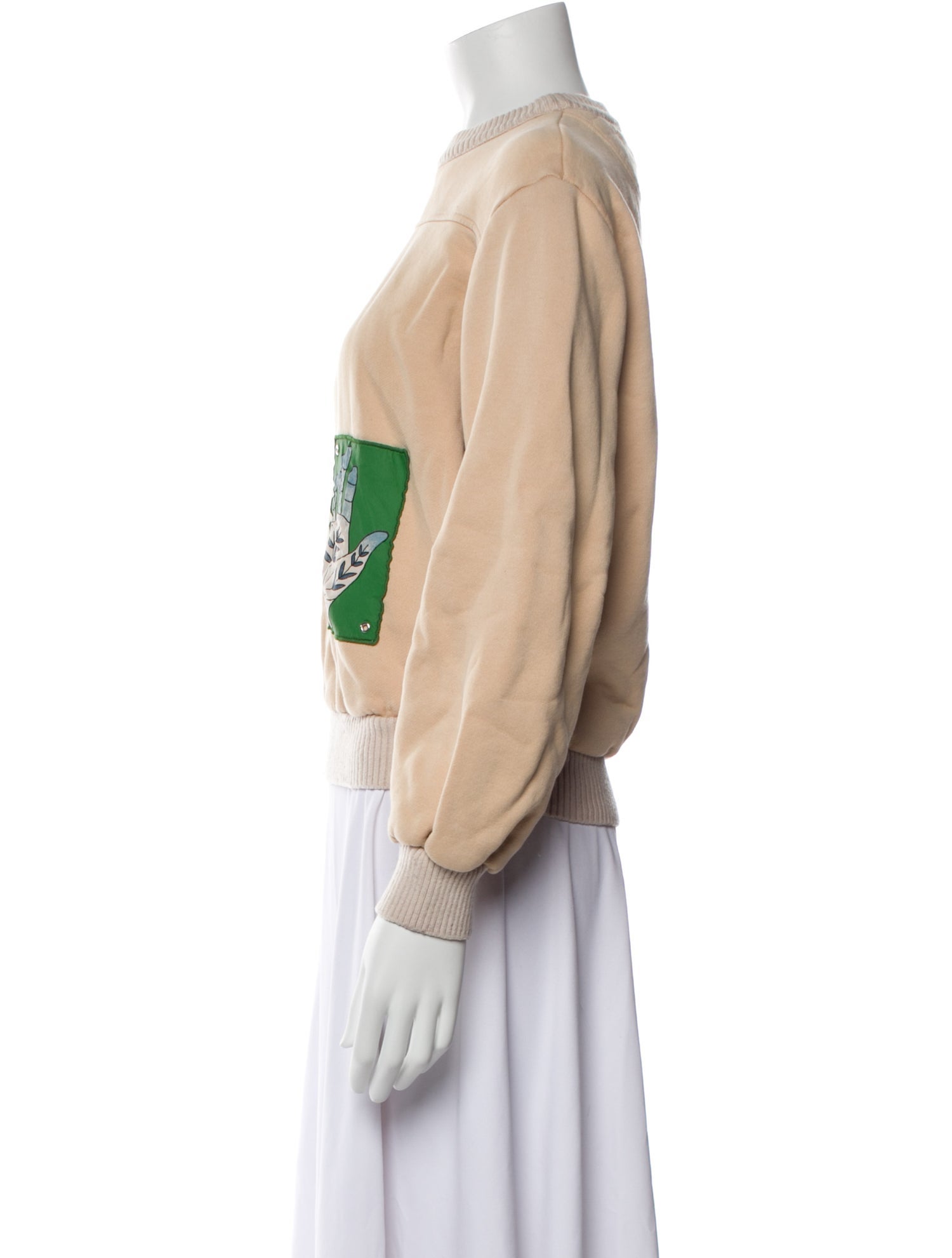 Chloé Crew Neck Long Sleeve Sweatshirt