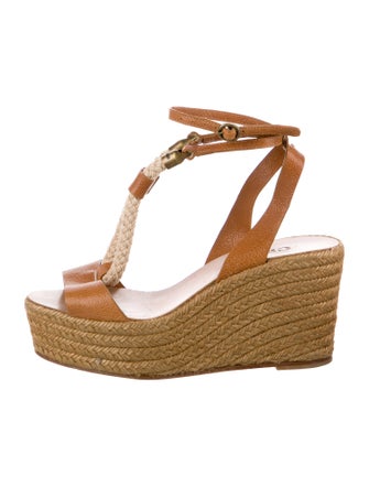Chloé Leather Espadrilles