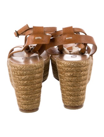 Chloé Leather Espadrilles