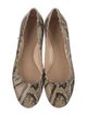Chloé Lauren Embossed Leather Flats