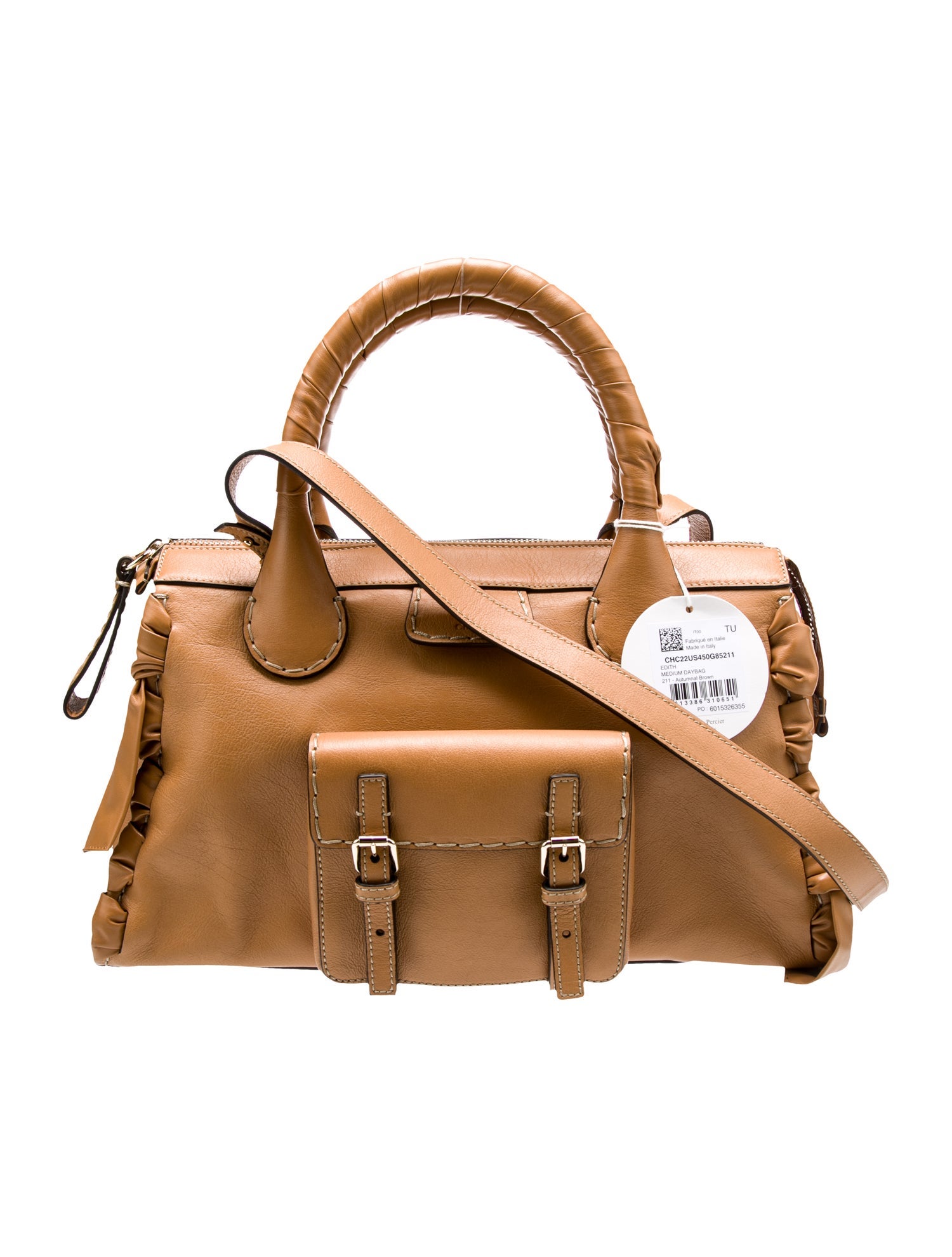 Chloé Leather Top Handle Bag