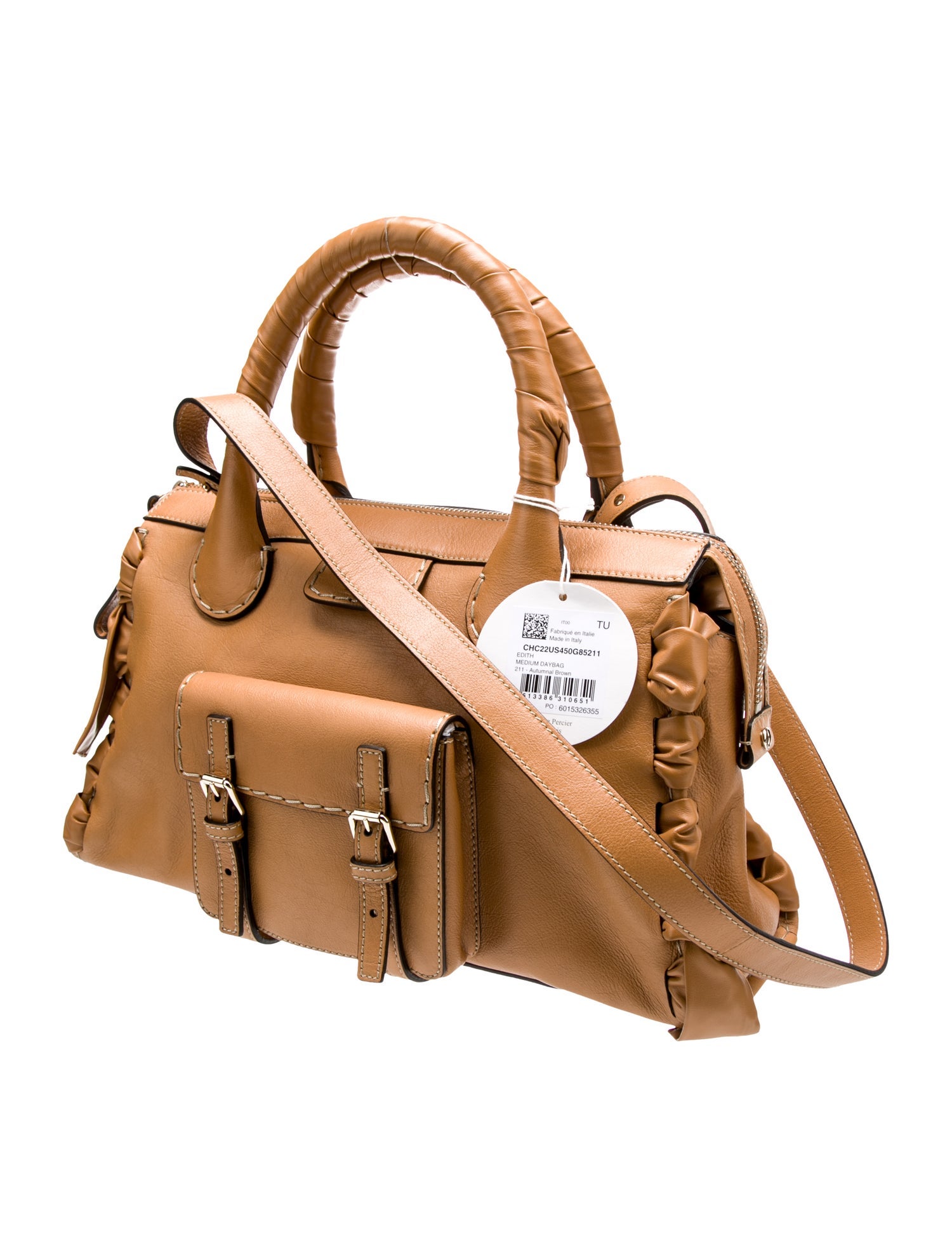 Chloé Leather Top Handle Bag