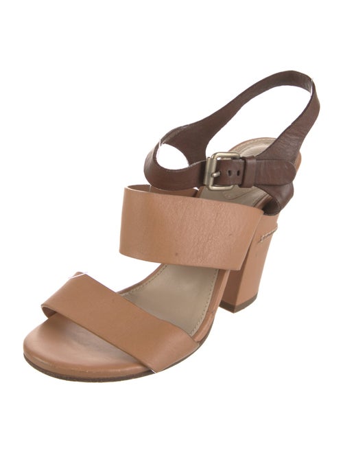 Chloé Leather Slingback Sandals