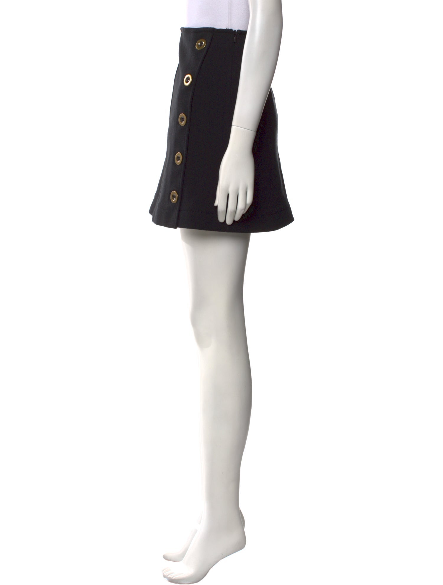 Chloé Virgin Wool Mini Skirt