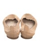 Chloé Leather Scalloped Accent Ballet Flats