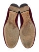 Chloé Suede Scalloped Accent Ballet Flats
