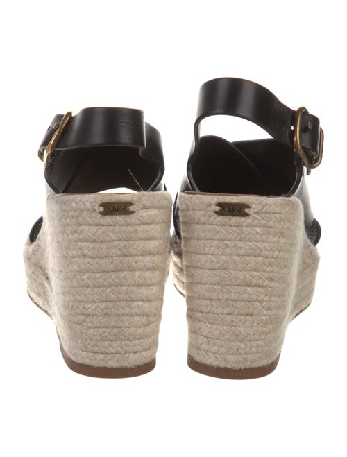 Chloé Leather Espadrilles