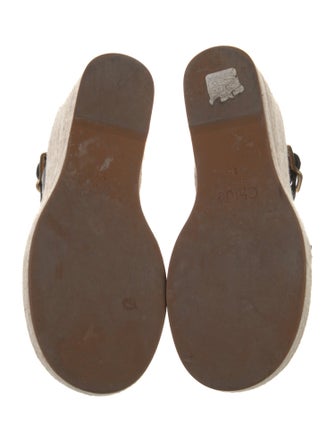 Chloé Leather Espadrilles