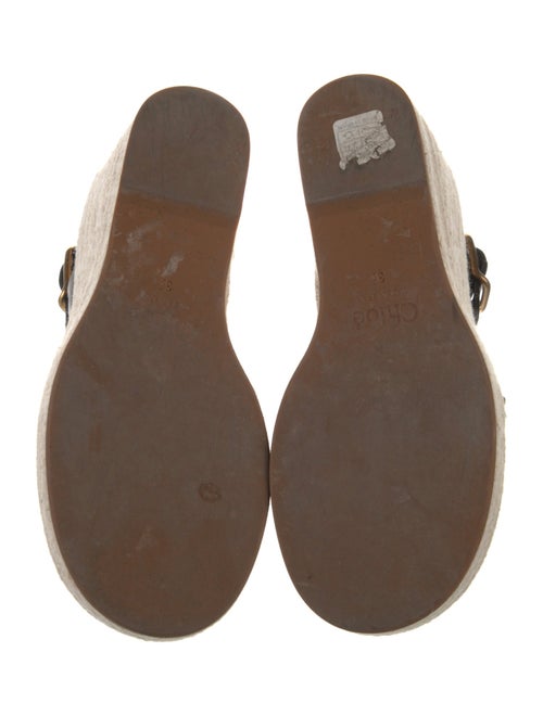 Chloé Leather Espadrilles