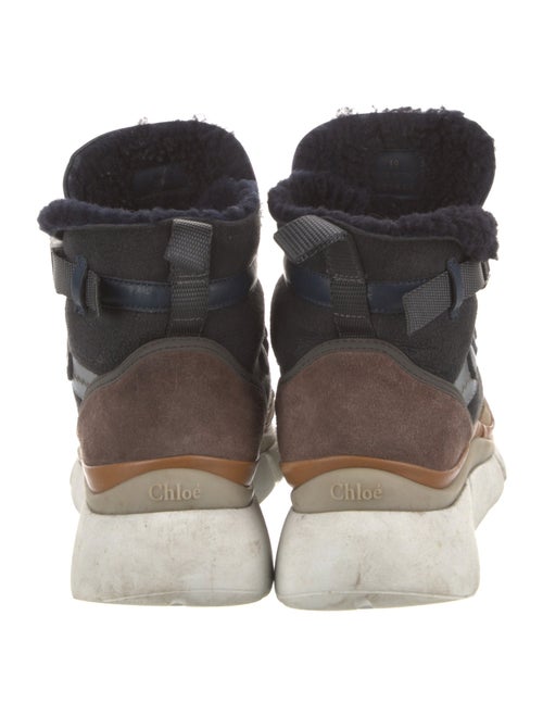 Chloé Suede Lace-Up Boots