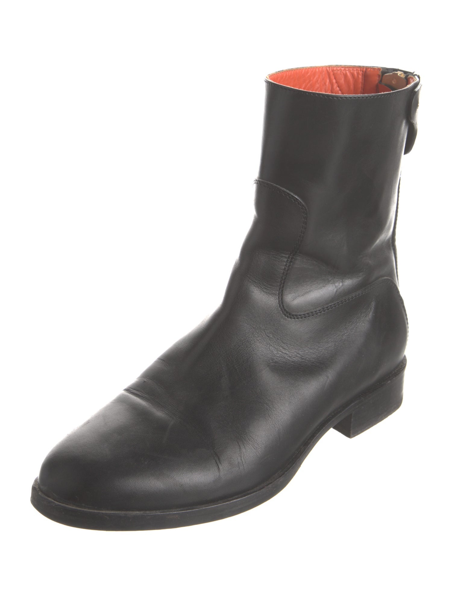 Chloé Leather Moto Boots