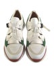 Chloé Leather Colorblock Pattern Sneakers