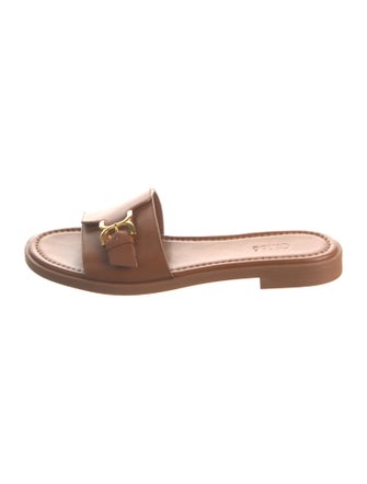 Chloé Leather Slides