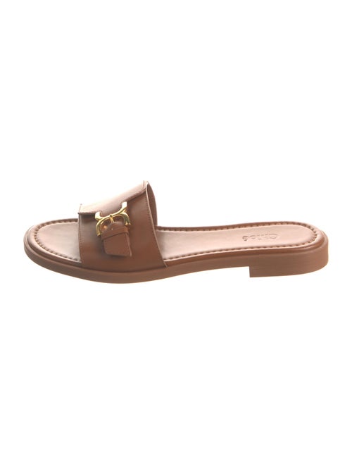 Chloé Leather Slides