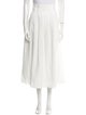 Chloé Linen Midi Length Skirt