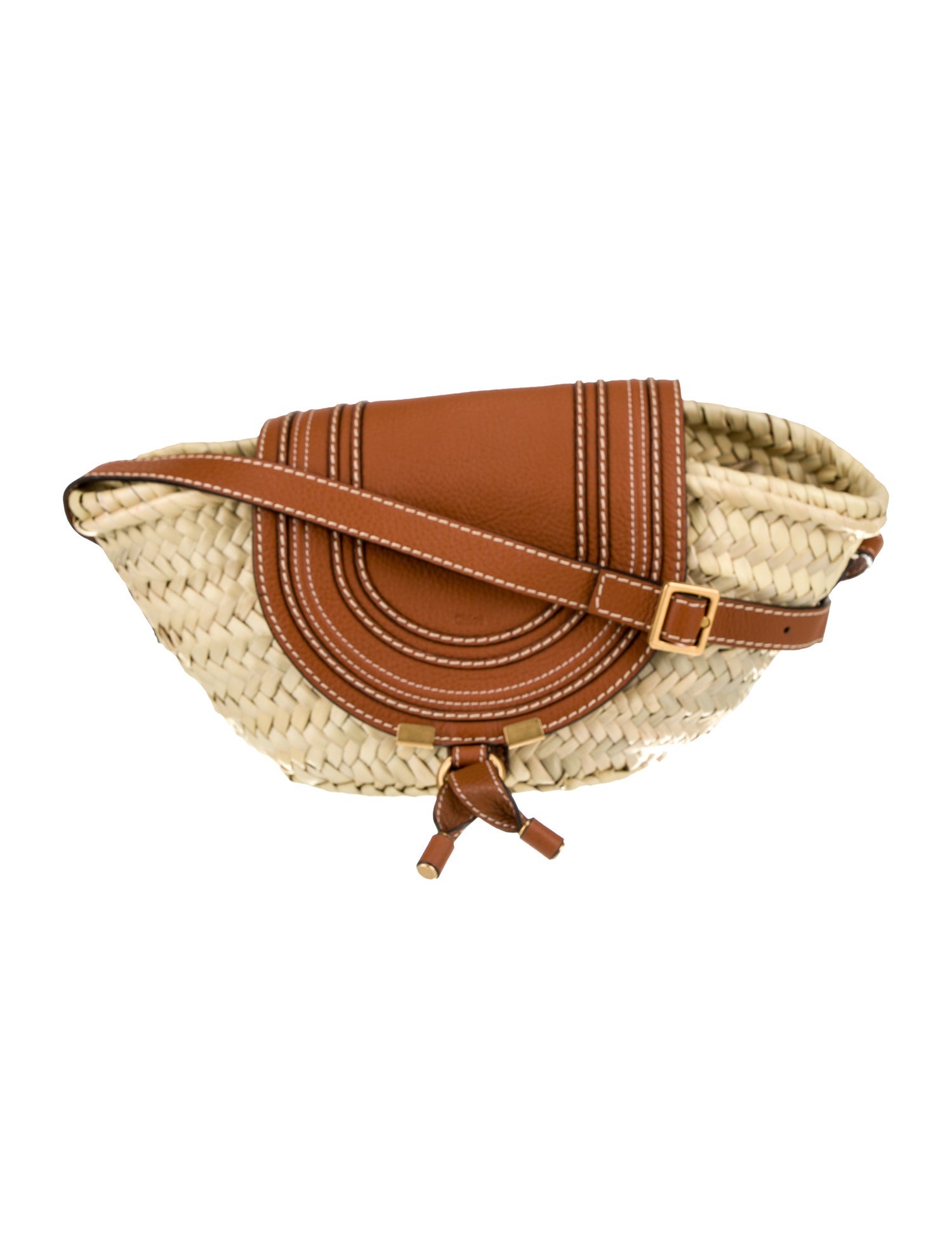 Chloé Raffia Belt Bag