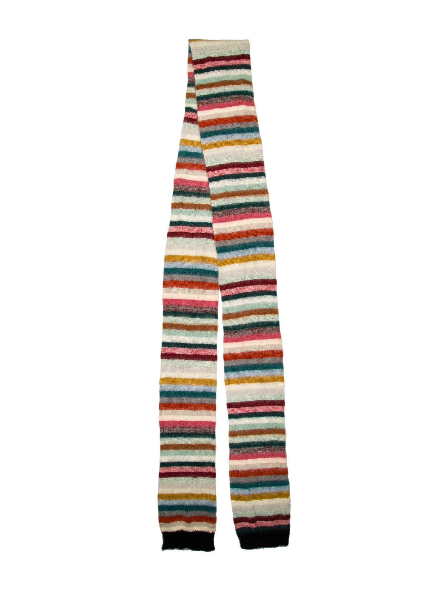 Chloé Mohair Striped Scarf
