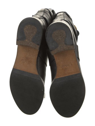 Chloé Leather Riding Boots
