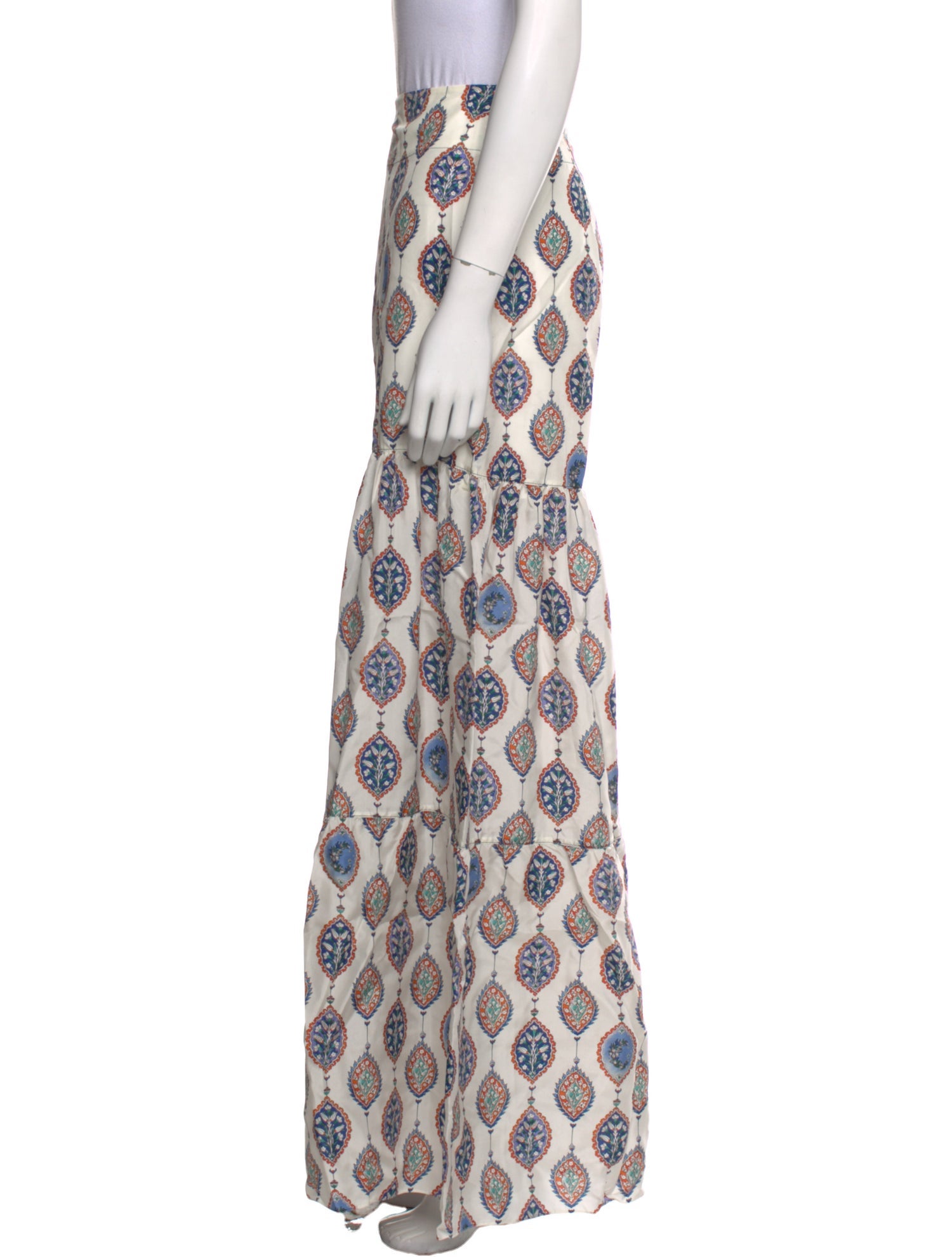 Chloé Silk Wide Leg Pants