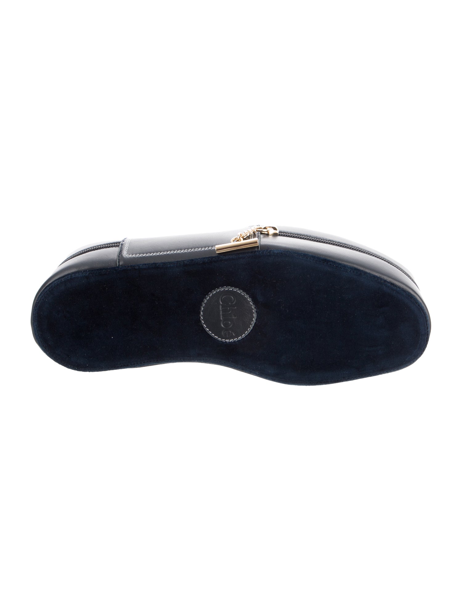 Chloé Velvet Accent Shoe accessory travel case