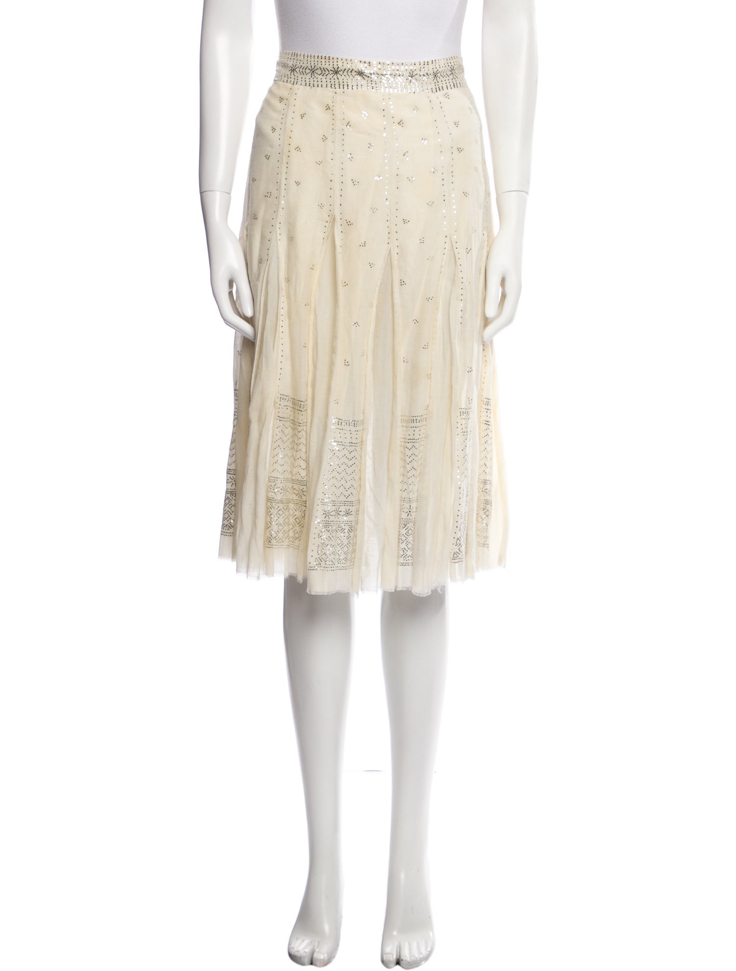 Chloé Vintage Knee-Length Skirt