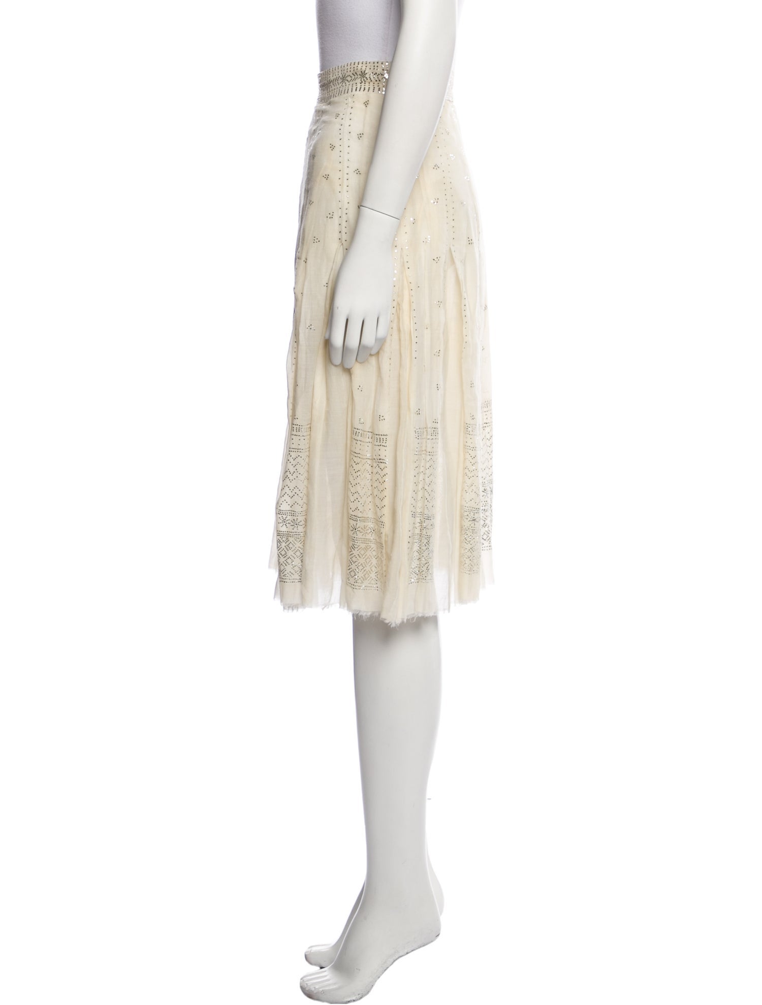 Chloé Vintage Knee-Length Skirt